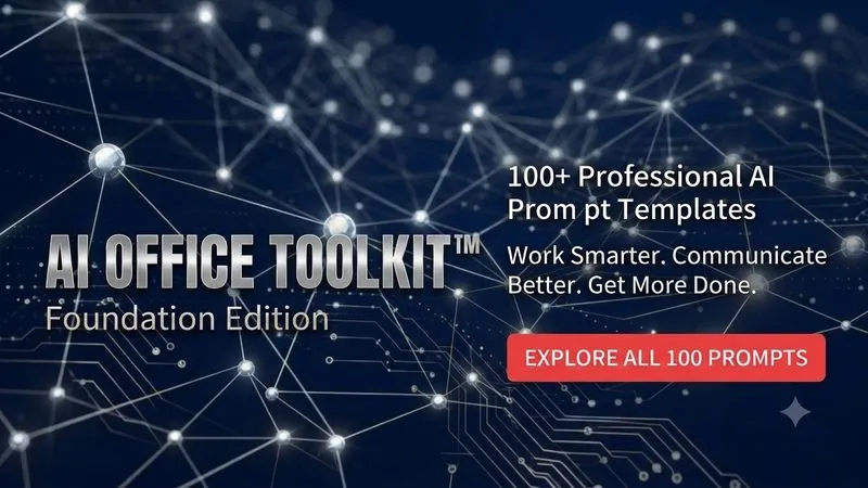 AI Office Toolkit 100+ Professional AI Prompt Templates